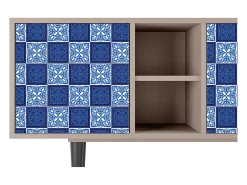 Sale Mueble de TV - 150х69х41 cm - T5 - Light Path, Latte Bege