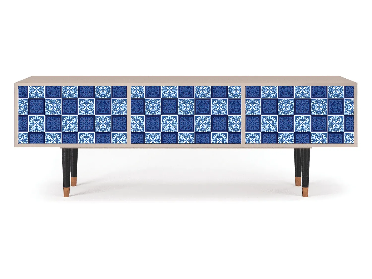 Mueble de TV - 170х59х48 cm - T4 - Light Path, Latte Bege
