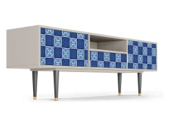 Móvel De Tv| Mueble de TV - 170х59х41 cm - T6 - Light Path, Areia Bege