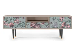 Mueble de TV - 170х59х41 cm - T6 - Light Peonies, Latte^ Móvel De Tv