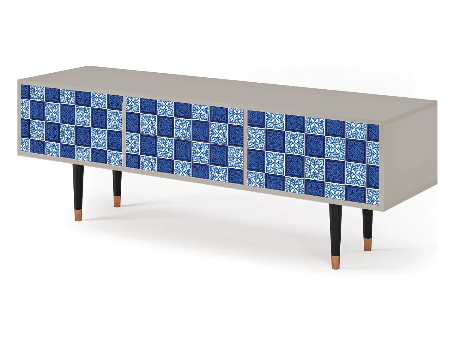 Online Mueble de TV - 170х59х48 cm - T4 - Light Path, Areia Bege