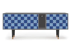Mueble de TV - 170х69х48 cm - T1 - Light Path, Cinza^ Móvel De Tv