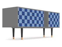 Mueble de TV - 170х69х48 cm - T1 - Light Path, Cinza^ Móvel De Tv