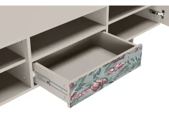 Mueble de TV - 170х59х41 cm - T6 - Light Peonies, Areia^ Móvel De Tv