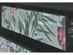 Online Mueble de TV - 170х59х48 cm - T4 - Light Peonies, Antracite Cinza antracite