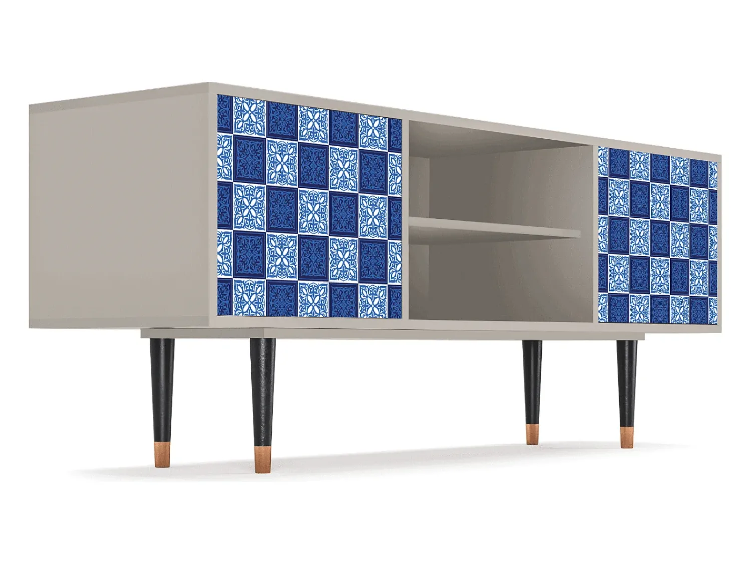 Móvel De Tv| Mueble de TV - 170х69х48 cm - T2 - Light Path, Areia Bege