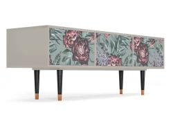Best Mueble de TV - 170х59х48 cm - T4 - Light Peonies, Areia Bege