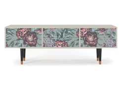 Best Mueble de TV - 170х59х48 cm - T4 - Light Peonies, Areia Bege