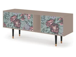 Móvel De Tv* Mueble de TV - 170х69х48 cm - T1 - Light Peonies, Latte Bege