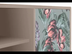 Mueble de TV - 170х69х48 cm - T2 - Light Peonies, Latte^ Móvel De Tv