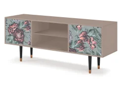 Mueble de TV - 170х69х48 cm - T2 - Light Peonies, Latte^ Móvel De Tv