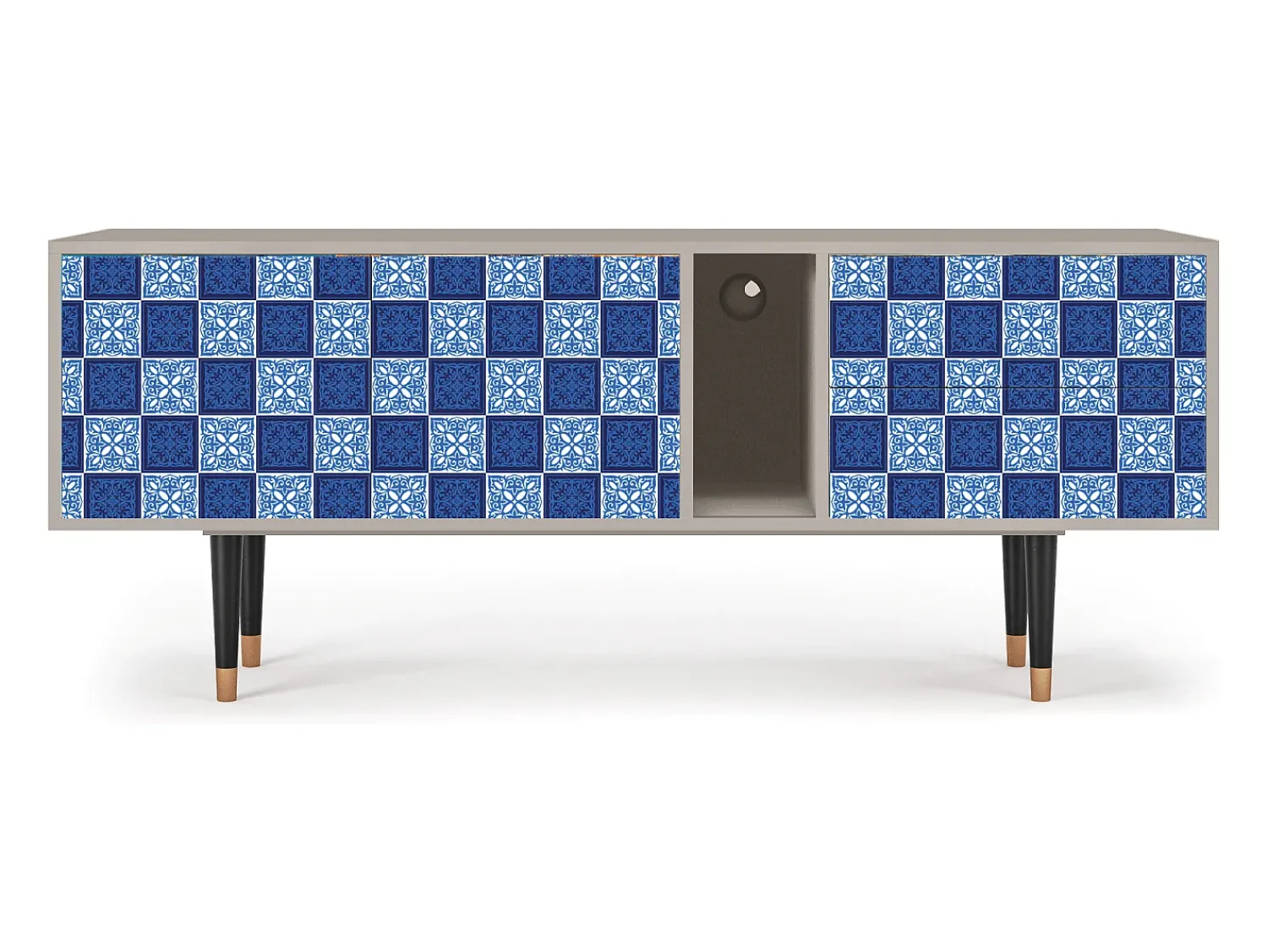 Outlet Mueble de TV - 170х69х48 cm - T1 - Light Path, Areia Bege
