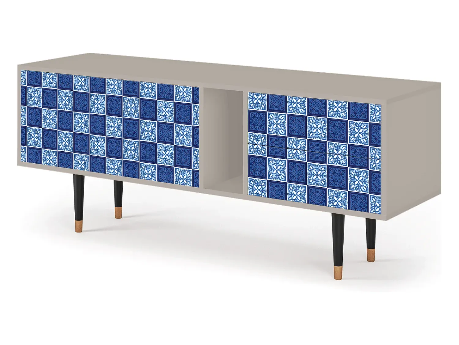 Outlet Mueble de TV - 170х69х48 cm - T1 - Light Path, Areia Bege