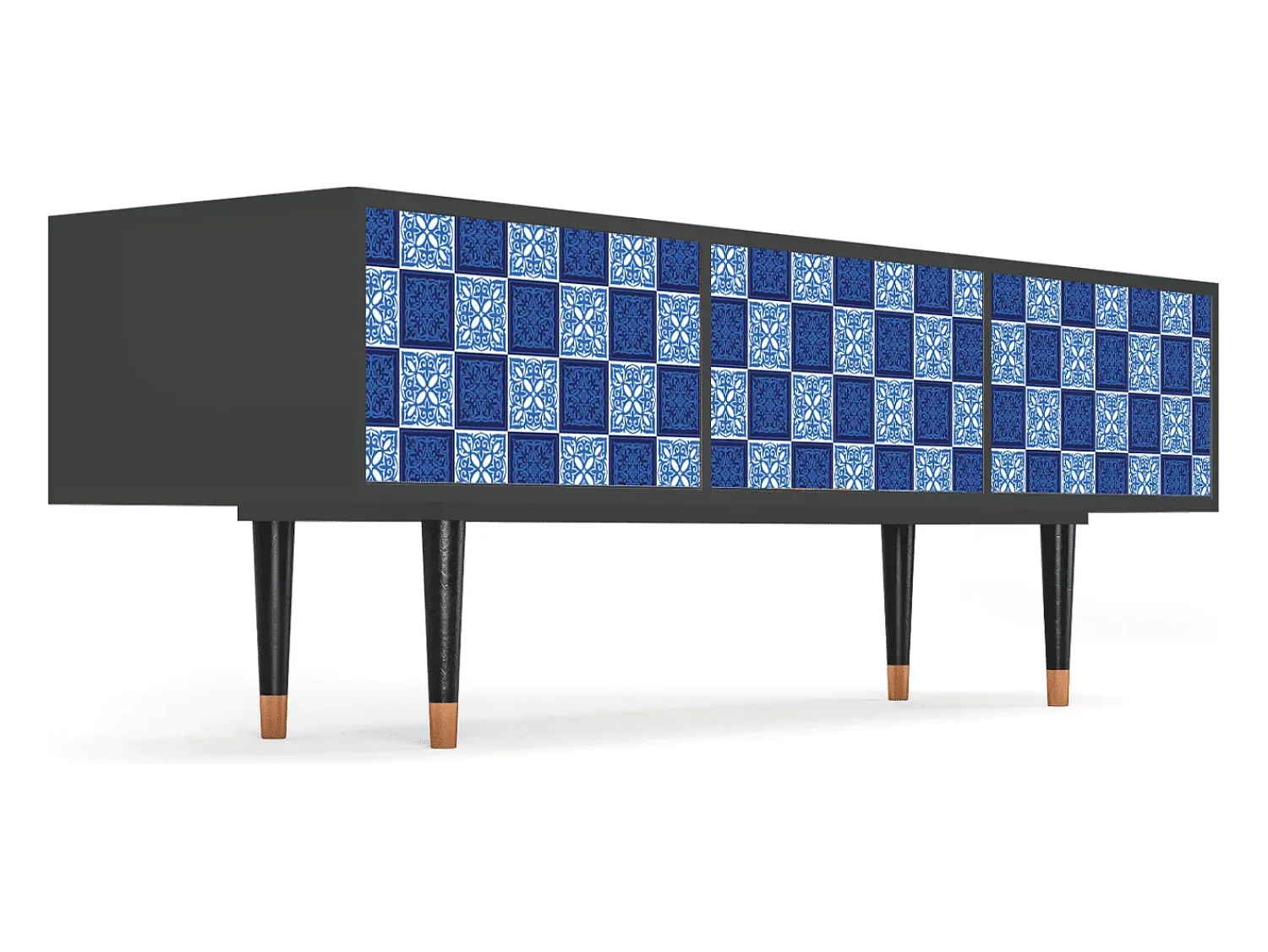 Mueble de TV - 170х59х48 cm - T4 - Light Path, Antracite^ Móvel De Tv