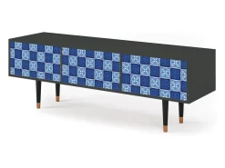 Mueble de TV - 170х59х48 cm - T4 - Light Path, Antracite^ Móvel De Tv