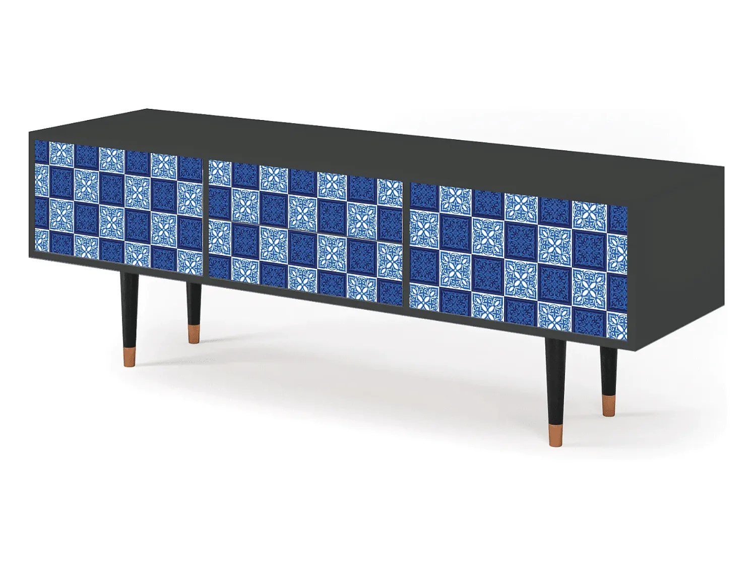 Mueble de TV - 170х59х48 cm - T4 - Light Path, Antracite^ Móvel De Tv