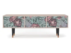Móvel De Tv* Mueble de TV - 170х59х48 cm - T4 - Light Peonies, Latte Bege