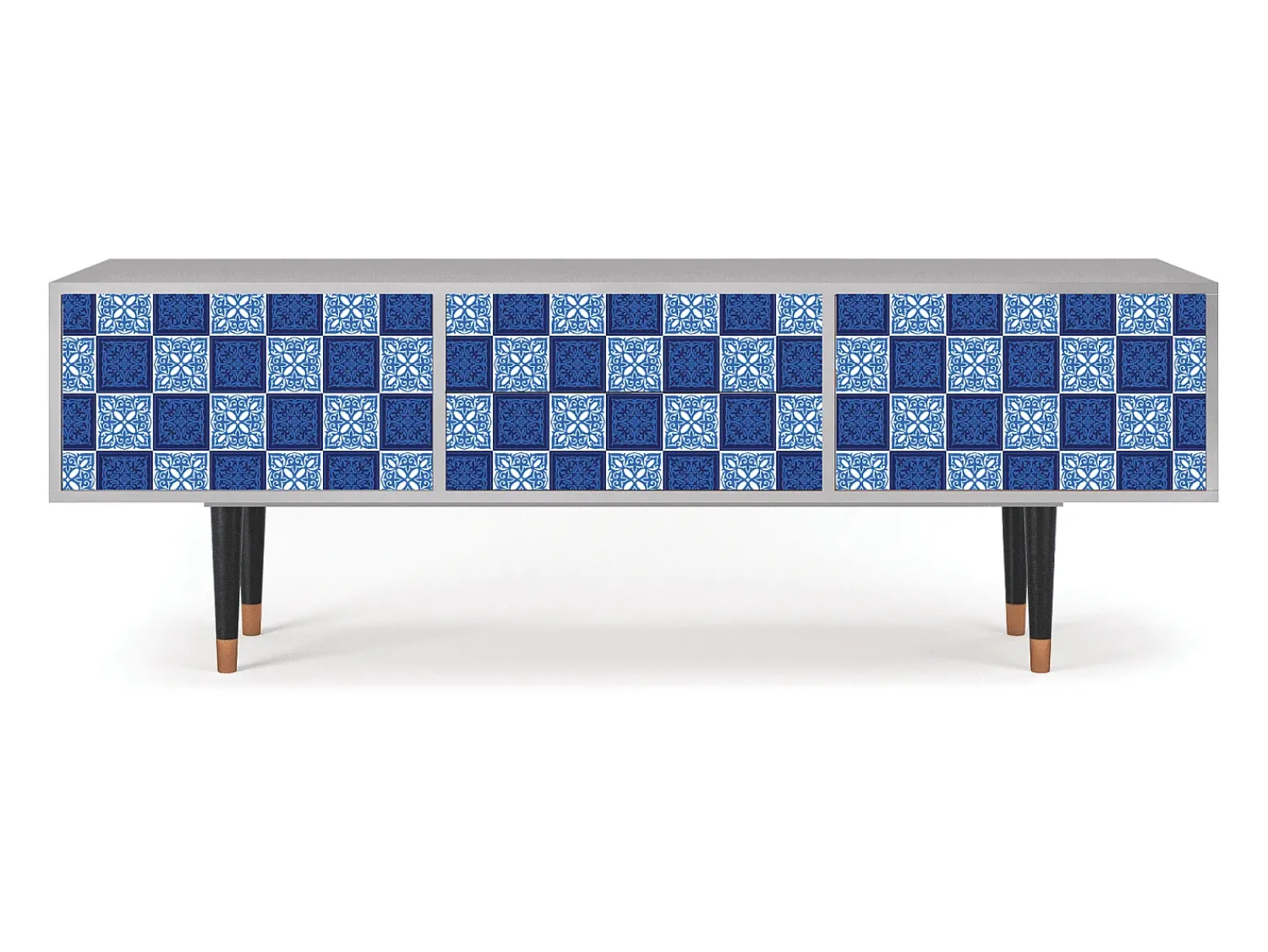 Discount Mueble de TV - 170х59х48 cm - T4 - Light Path, Cinza Cinzento