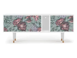 Best Mueble de TV - 170х69х48 cm - T1 - Light Peonies, Branco Bege