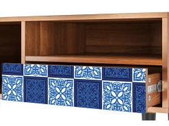 Mueble de TV - 115х59х48 cm - T3 - Light Path, Nogueira^ Móvel De Tv