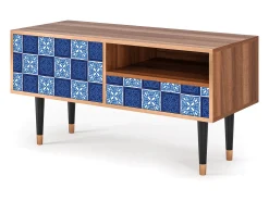 Mueble de TV - 115х59х48 cm - T3 - Light Path, Nogueira^ Móvel De Tv