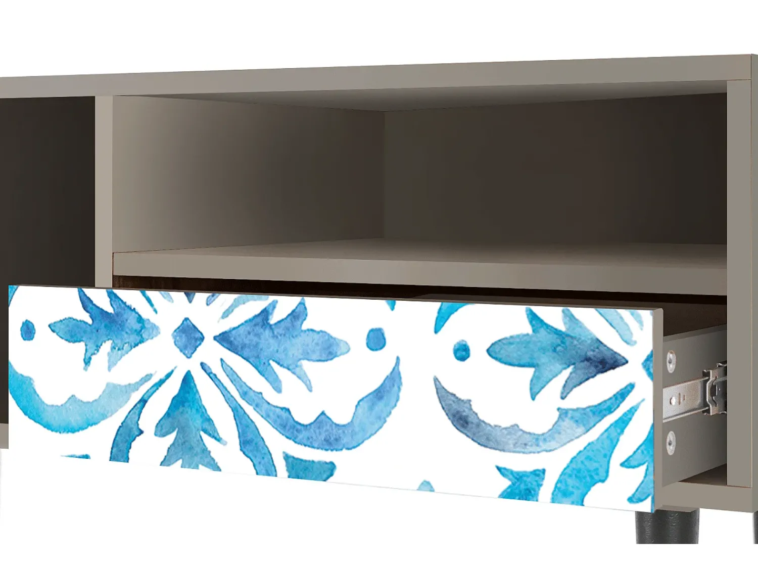 Mueble de TV - 115х59х48 cm - T3 - Lisbon Flover, Areia^ Móvel De Tv