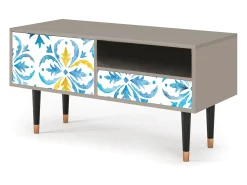 Mueble de TV - 115х59х48 cm - T3 - Lisbon Flover, Areia^ Móvel De Tv