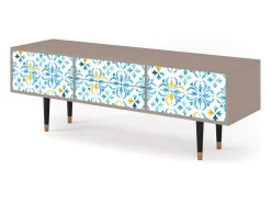 Móvel De Tv* Mueble de TV - 170х59х48 cm - T4 - Lisbon Flover, Latte Bege