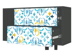 Mueble de TV - 170х69х48 cm - T1 - Lisbon Flover, Antracite^ Móvel De Tv