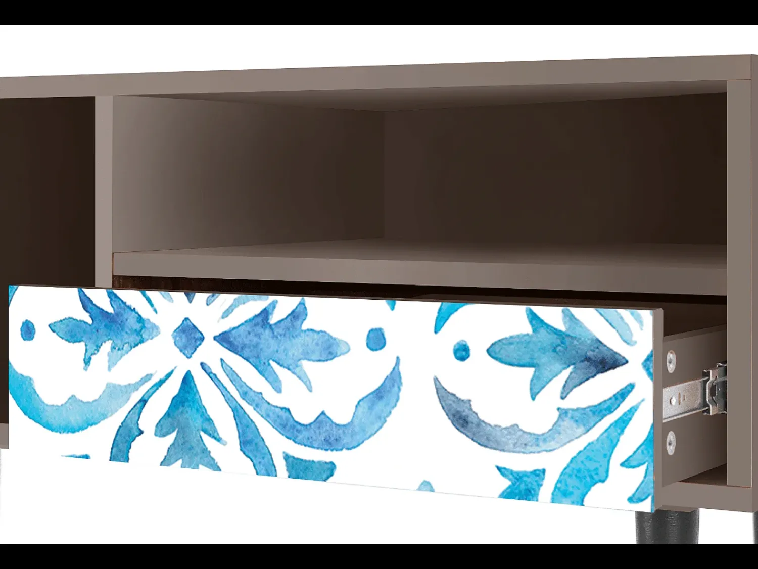 Mueble de TV - 115х59х48 cm - T3 - Lisbon Flover, Latte^ Móvel De Tv