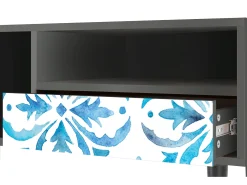 Mueble de TV - 115х59х48 cm - T3 - Lisbon Flover, Antracite^ Móvel De Tv