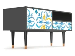 Mueble de TV - 115х59х48 cm - T3 - Lisbon Flover, Antracite^ Móvel De Tv