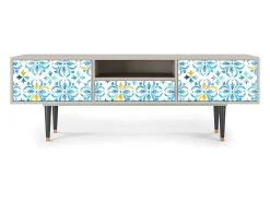 Móvel De Tv* Mueble de TV - 170х59х41 cm - T6 - Lisbon Flover, Areia Bege