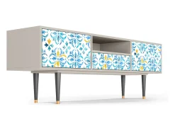 Móvel De Tv* Mueble de TV - 170х59х41 cm - T6 - Lisbon Flover, Areia Bege