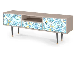 Móvel De Tv* Mueble de TV - 170х59х41 cm - T6 - Lisbon Flover, Areia Bege