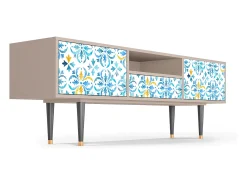Móvel De Tv| Mueble de TV - 170х59х41 cm - T6 - Lisbon Flover, Latte Bege
