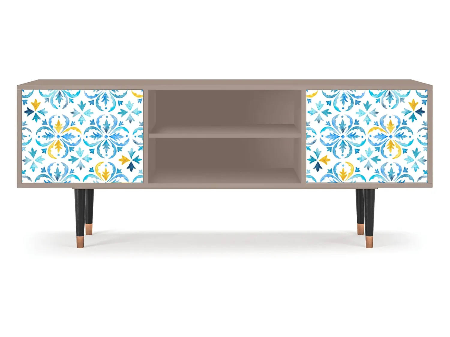 Discount Mueble de TV - 170х69х48 cm - T2 - Lisbon Flover, Latte Bege