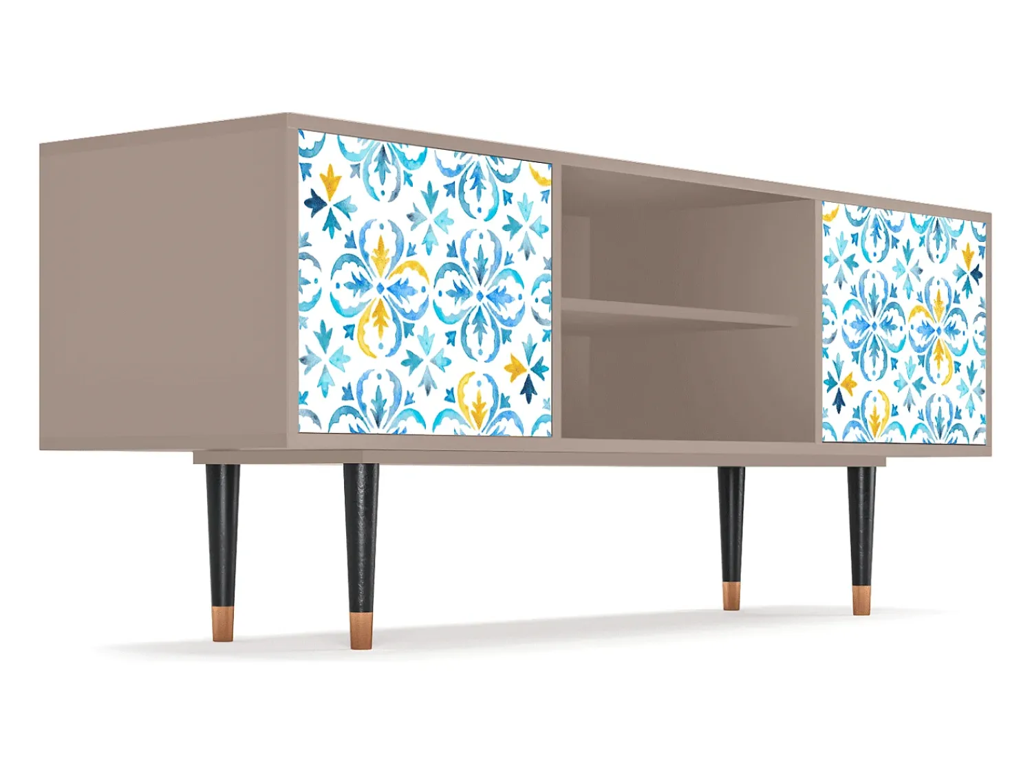 Discount Mueble de TV - 170х69х48 cm - T2 - Lisbon Flover, Latte Bege