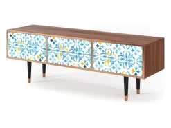 Sale Mueble de TV - 170х59х48 cm - T4 - Lisbon Flover, Nogueira Castanho