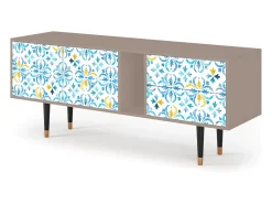 Móvel De Tv* Mueble de TV - 170х69х48 cm - T1 - Lisbon Flover, Latte Bege