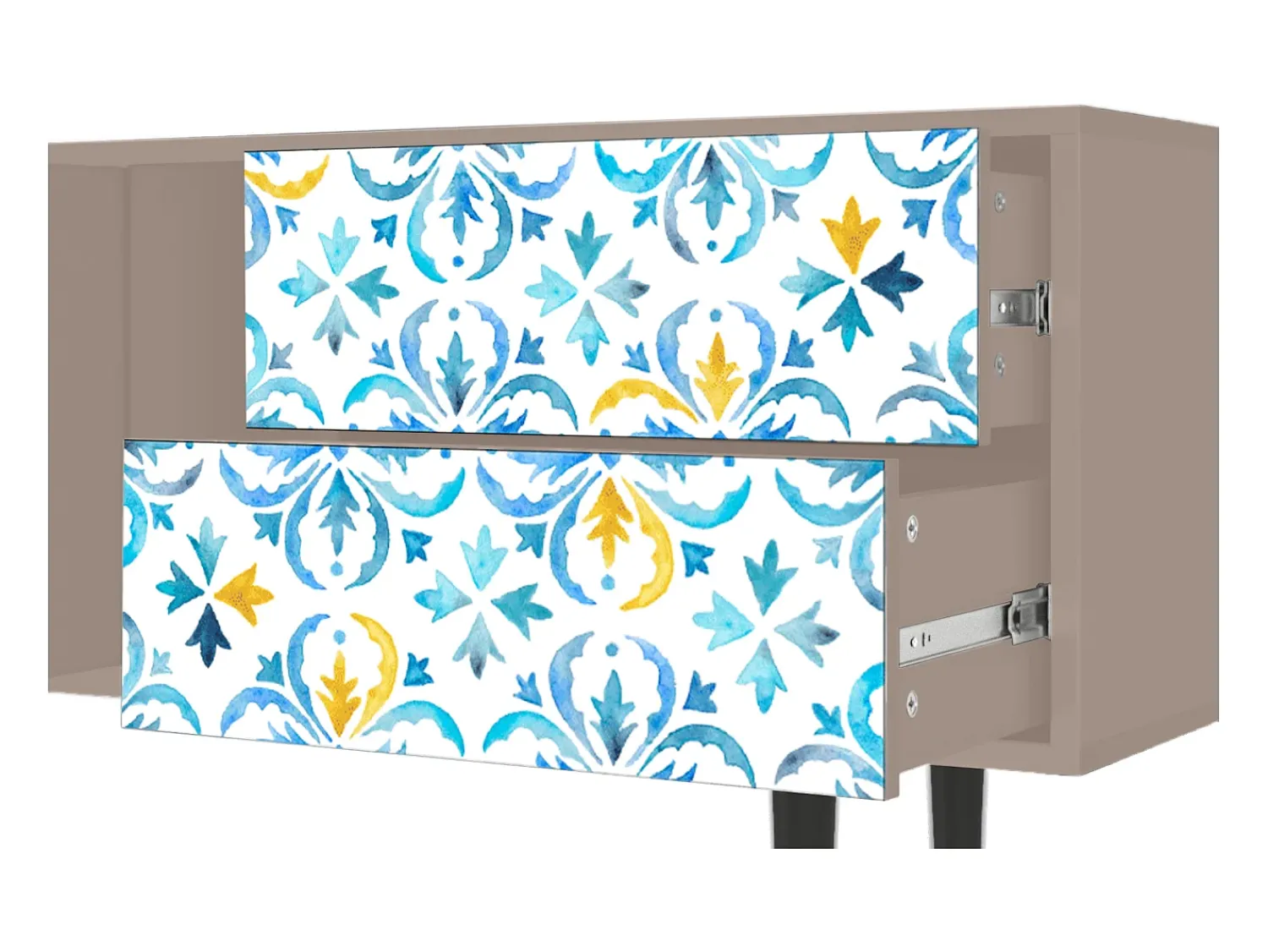 Móvel De Tv* Mueble de TV - 170х69х48 cm - T1 - Lisbon Flover, Latte Bege