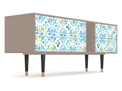 Móvel De Tv* Mueble de TV - 170х69х48 cm - T1 - Lisbon Flover, Latte Bege