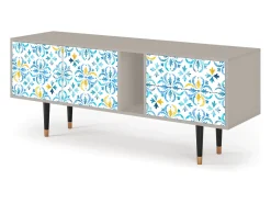 Móvel De Tv| Mueble de TV - 170х69х48 cm - T1 - Lisbon Flover, Areia Bege