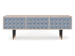 Móvel De Tv| Mueble de TV - 170х59х48 cm - T4 - Lovely Cornflowers, Latte Bege
