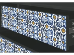 Mueble de TV - 170х59х48 cm - T4 - Lovely Cornflowers, Antracite^ Móvel De Tv