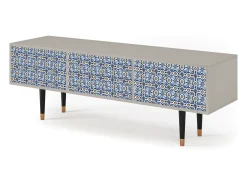 Discount Mueble de TV - 170х59х48 cm - T4 - Lovely Cornflowers, Areia Bege