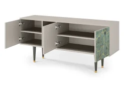Mueble de TV - 150х69х41 cm - T5 - Magnificent Water Lily, Areia^ Móvel De Tv