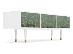 Sale Mueble de TV - 170х59х48 cm - T4 - Magnificent Water Lily, Branco Bege