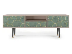 Móvel De Tv| Mueble de TV - 170х59х41 cm - T6 - Magnificent Water Lily, Latte Bege