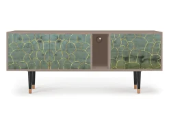 Best Mueble de TV - 170х69х48 cm - T1 - Magnificent Water Lily, Latte Bege